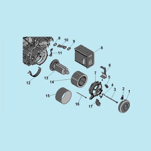 Ротор и статор Champion GG6501E+ATS